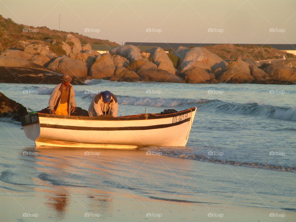 Fisherman at Sea