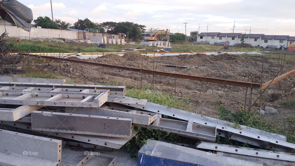 new home is under construction.