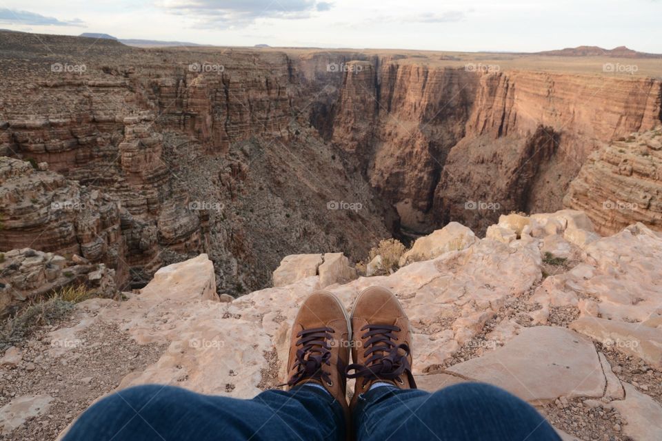 Hiking in Canyon Arizona