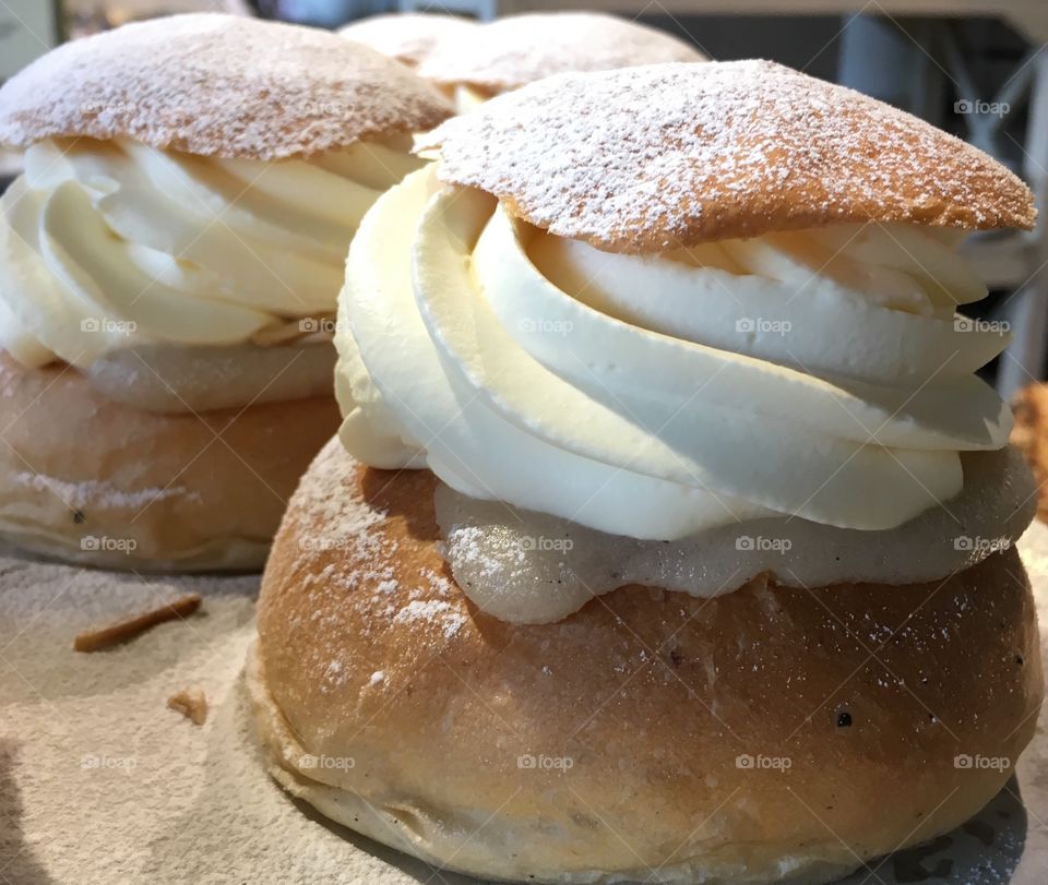 Swedish semla 