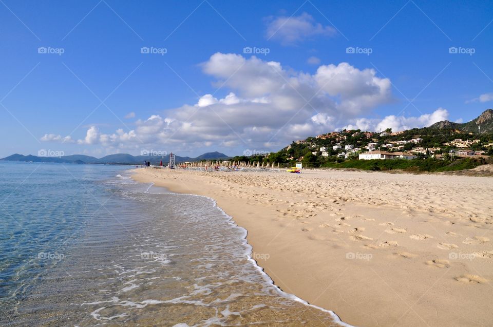 Costa Rei beach Sardinia island 