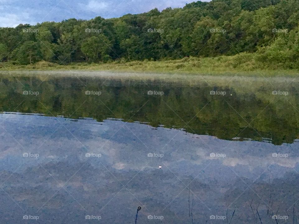 Landscape, Water, River, Reflection, Lake