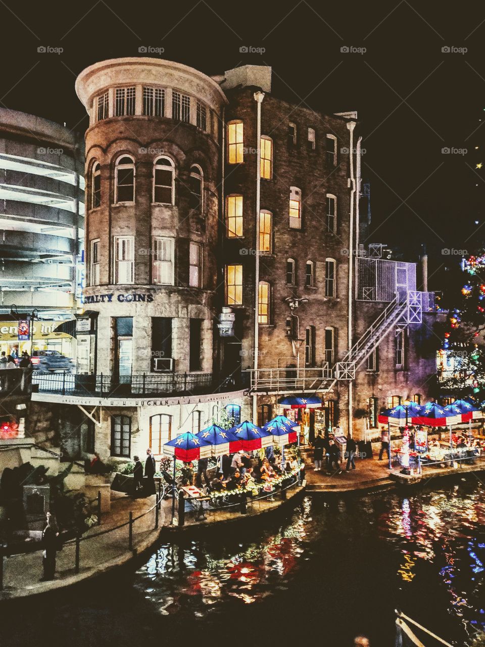 City Riverwalk urban Landscape