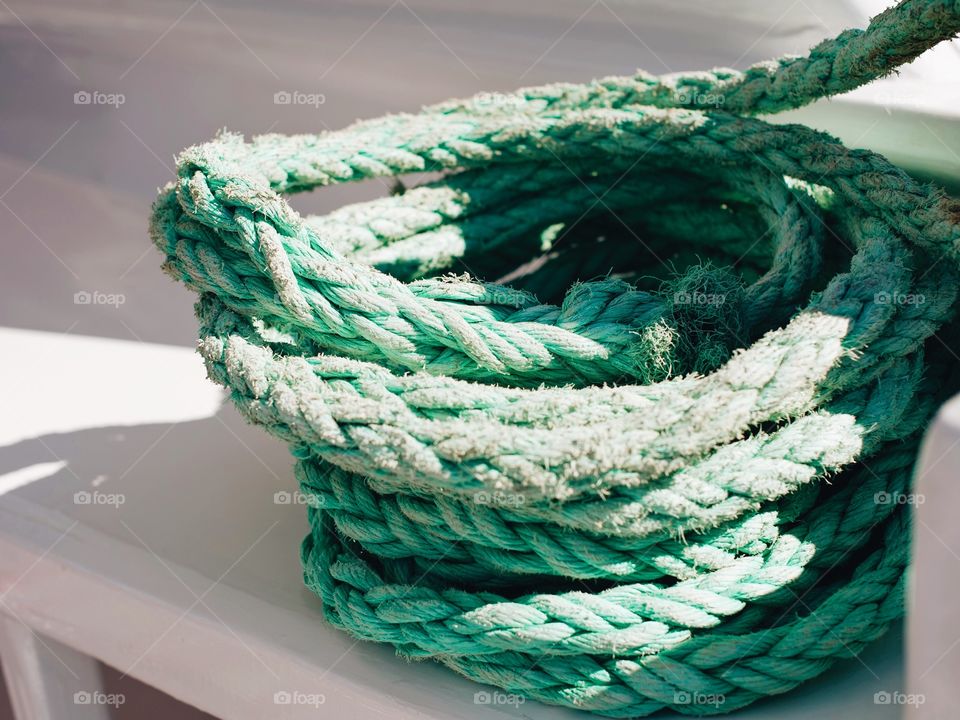 Rope, Knot, No Person, Cordage, Wood