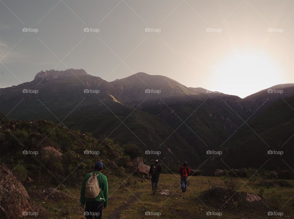 Walking towards a new journey