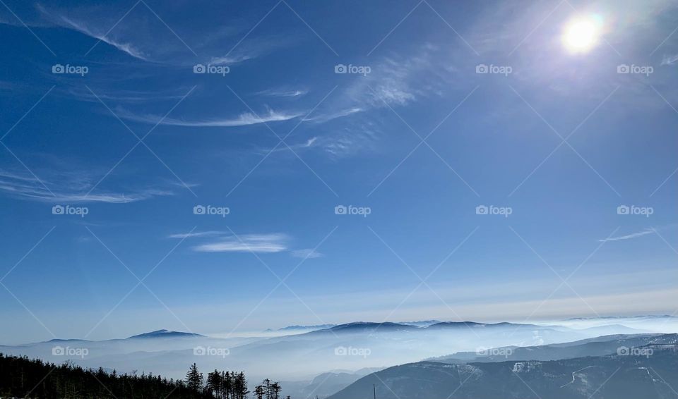 Winter in mountains 🏔