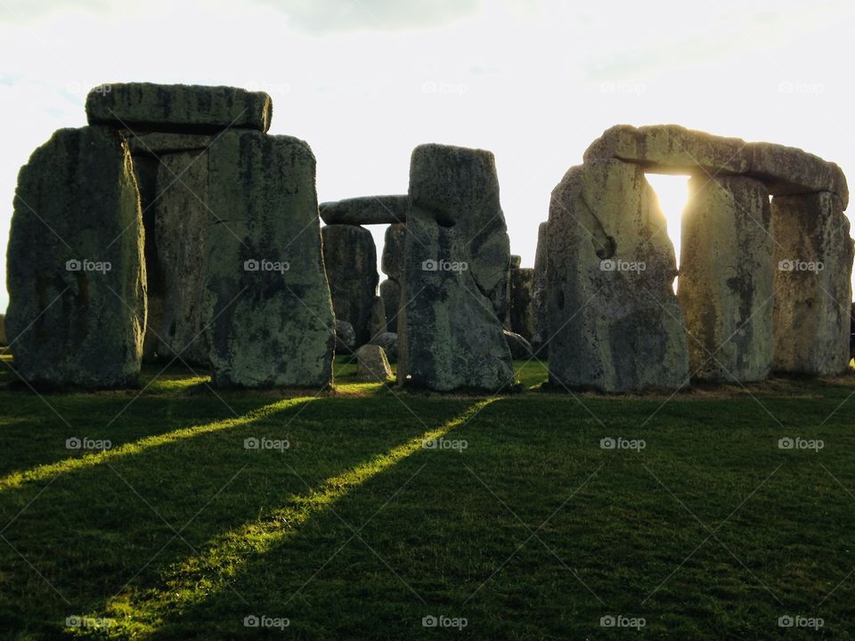 Stonehenge At sunset July 25 2016 
Salisbury England