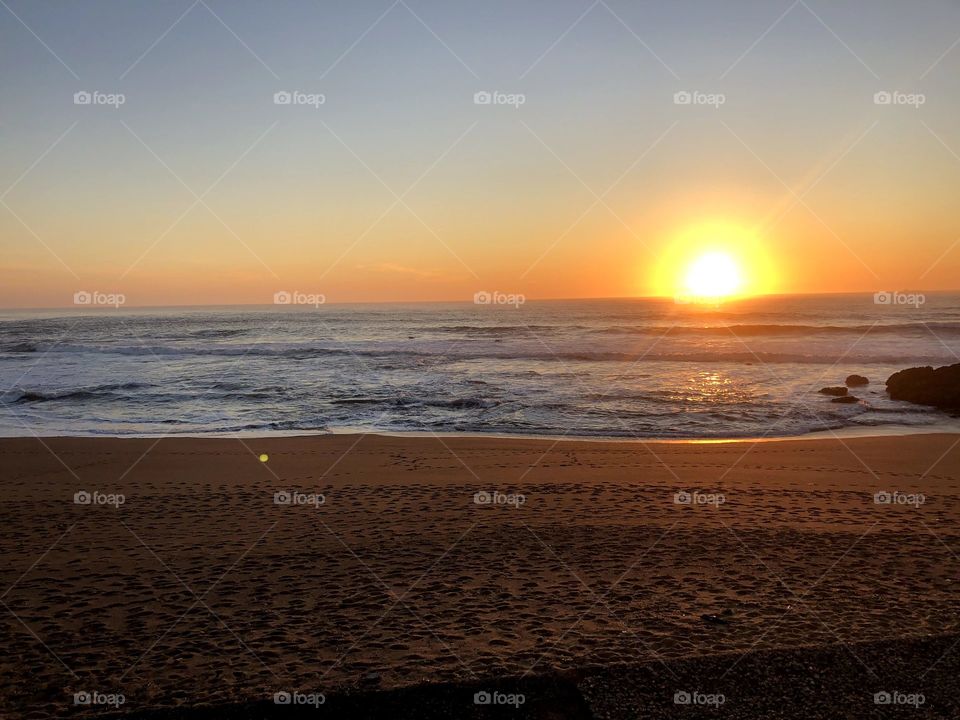 Almost sunset in Porto