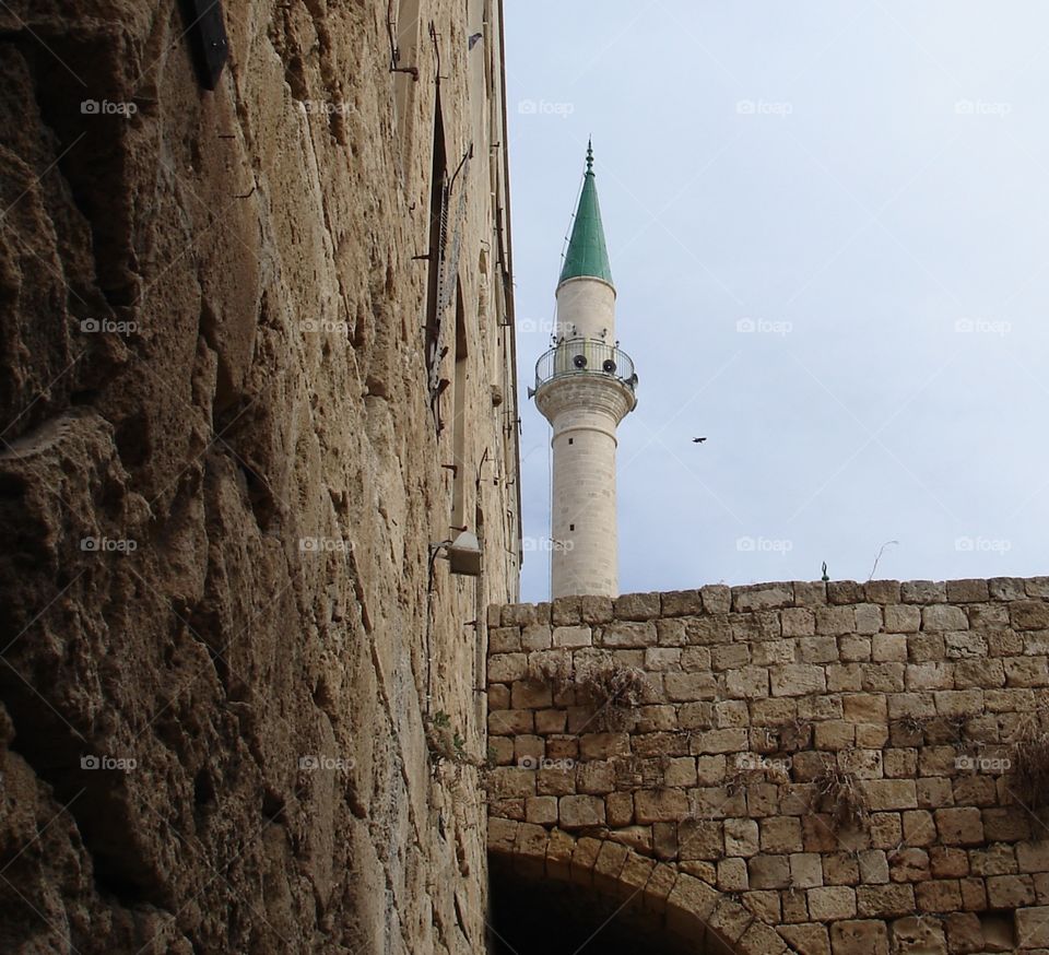 A Mosque Over Ancient Crusiders Castle