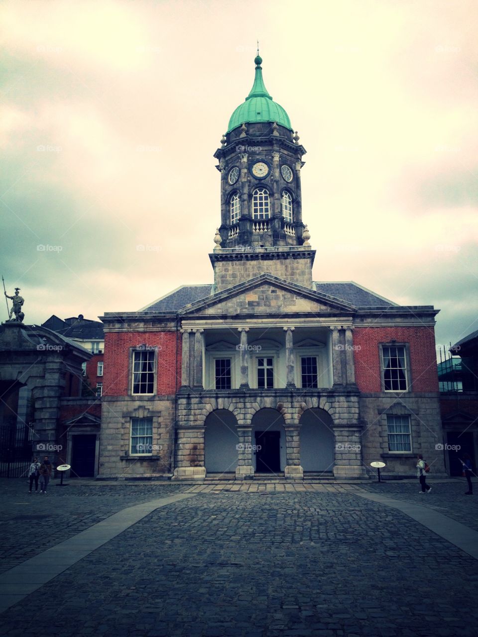 Town square in Ireland 