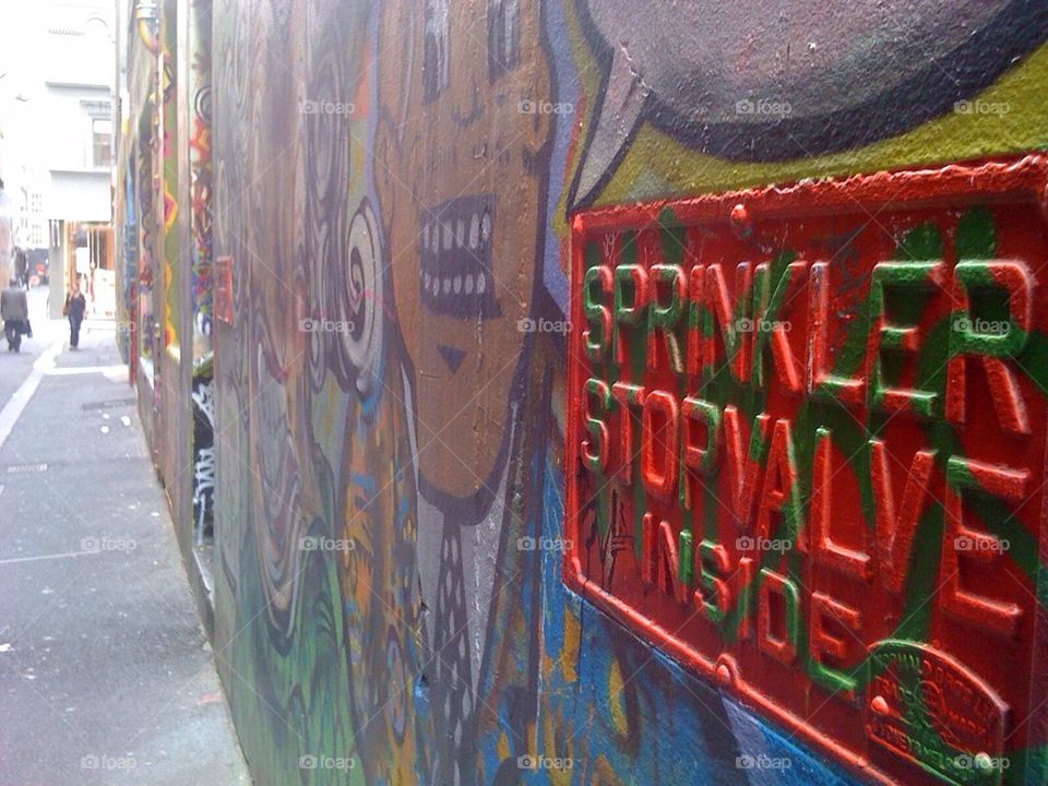 Melbourne graffiti 