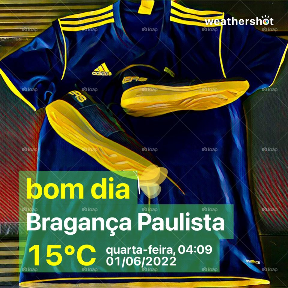 🏃‍♂️ 🇺🇸 Good Morning!  Everything ready to sweat the shirt. Let's go for a good morning jog?  Running is good for your health! / 🇧🇷 Bom dia! Tudo pronto para suar a camisa. Vamos para um bom cooper matinal? Correr faz bem para a saúde! 