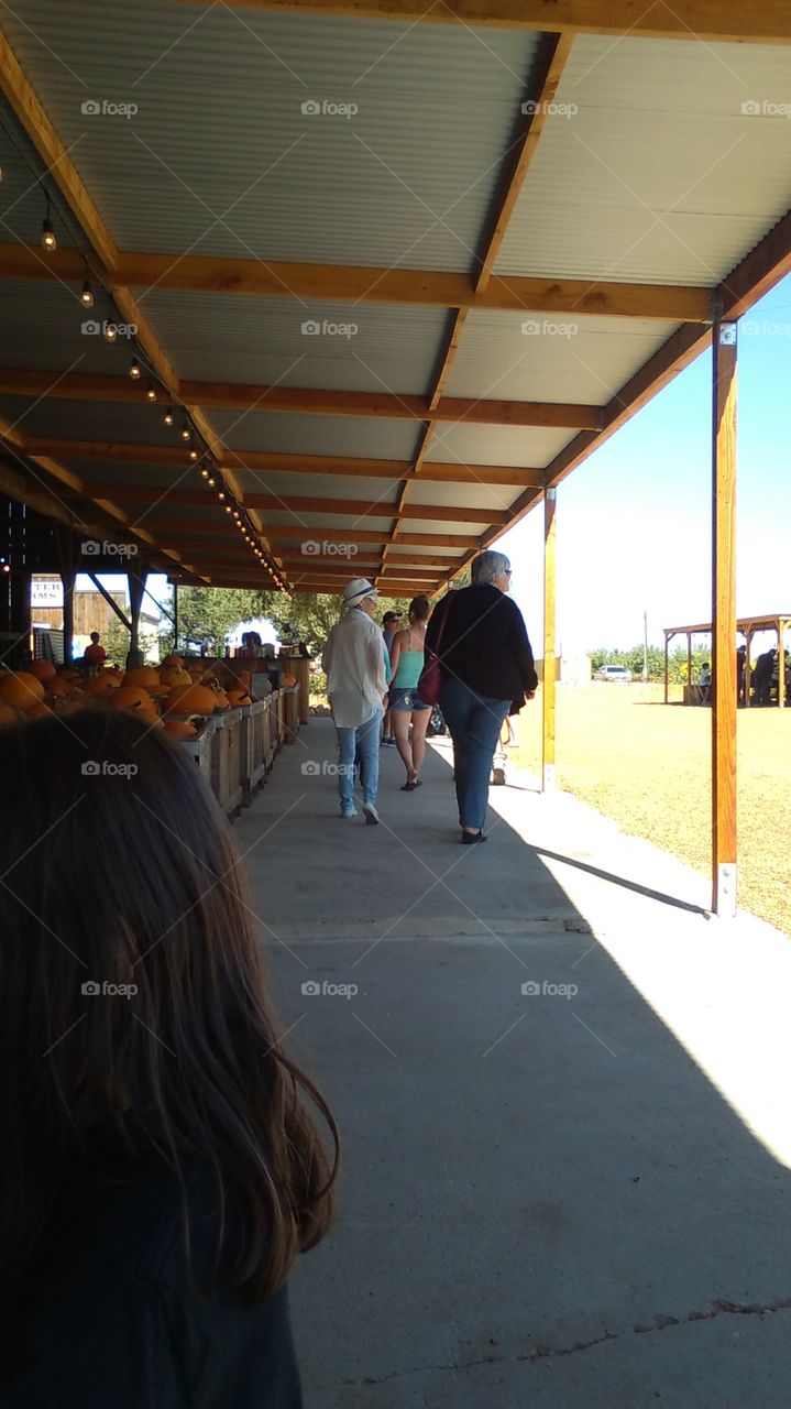 Elderly - from behind