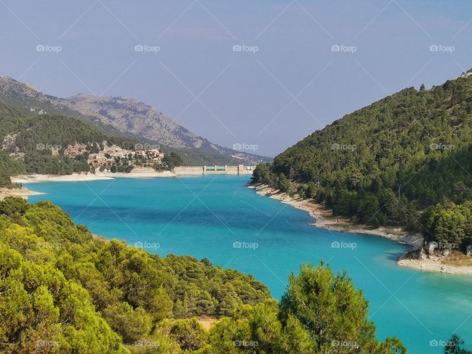 reservoir in Spain