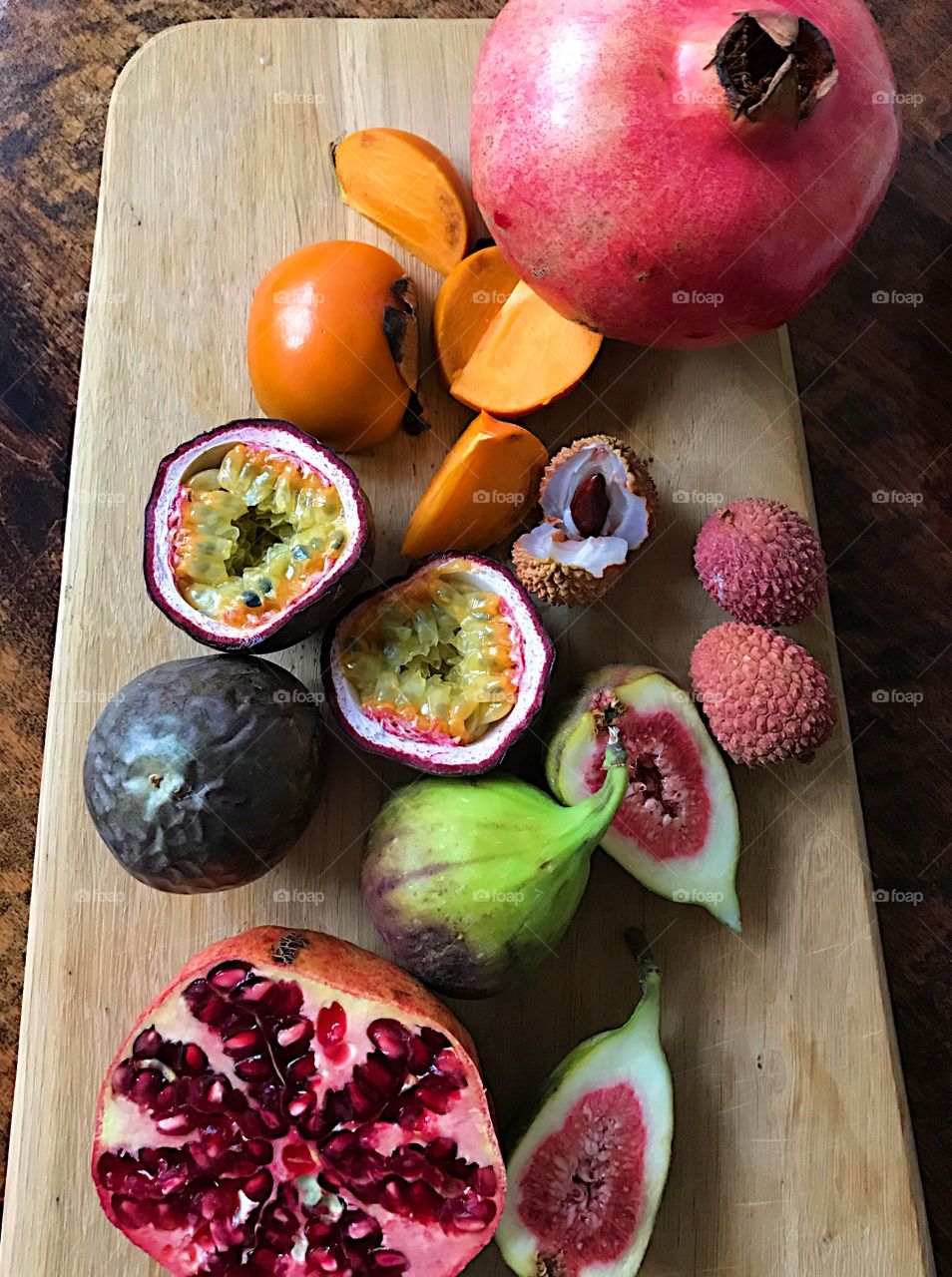 Exotic fruits 