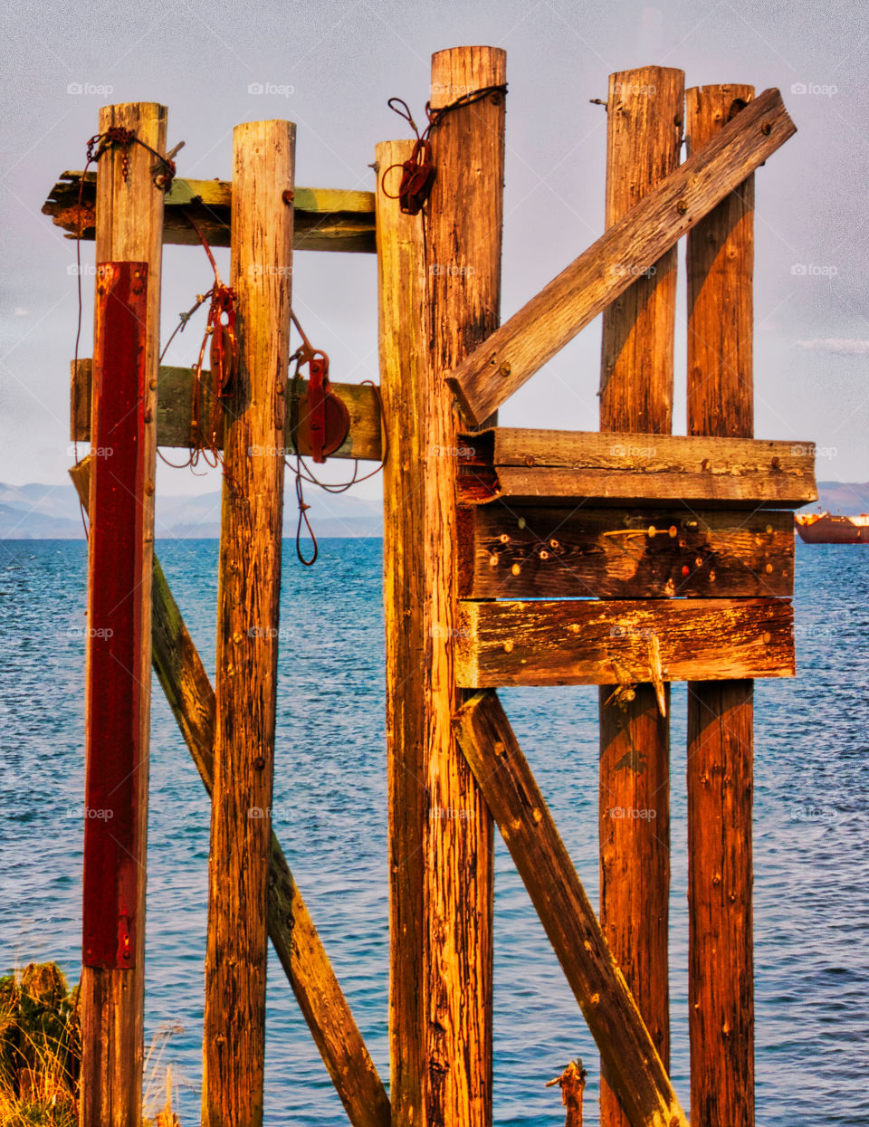 Old pilings 