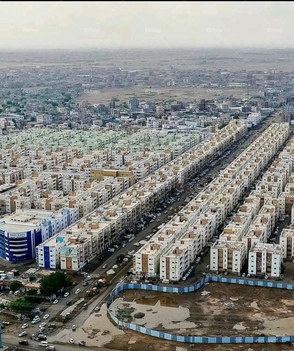 Glory be to God, the magnificent and picturesque view and the natural green trees are a view that is nothing more wonderful than it