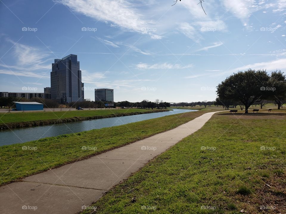 Trinity Trails in Downtown Fort Worth, Texas