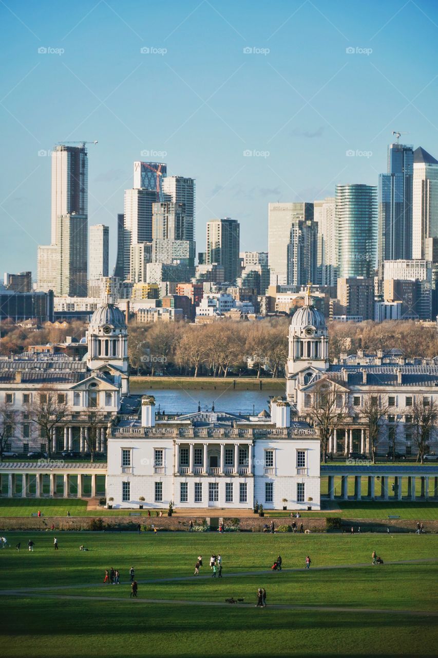 Beautiful London on a sunny day