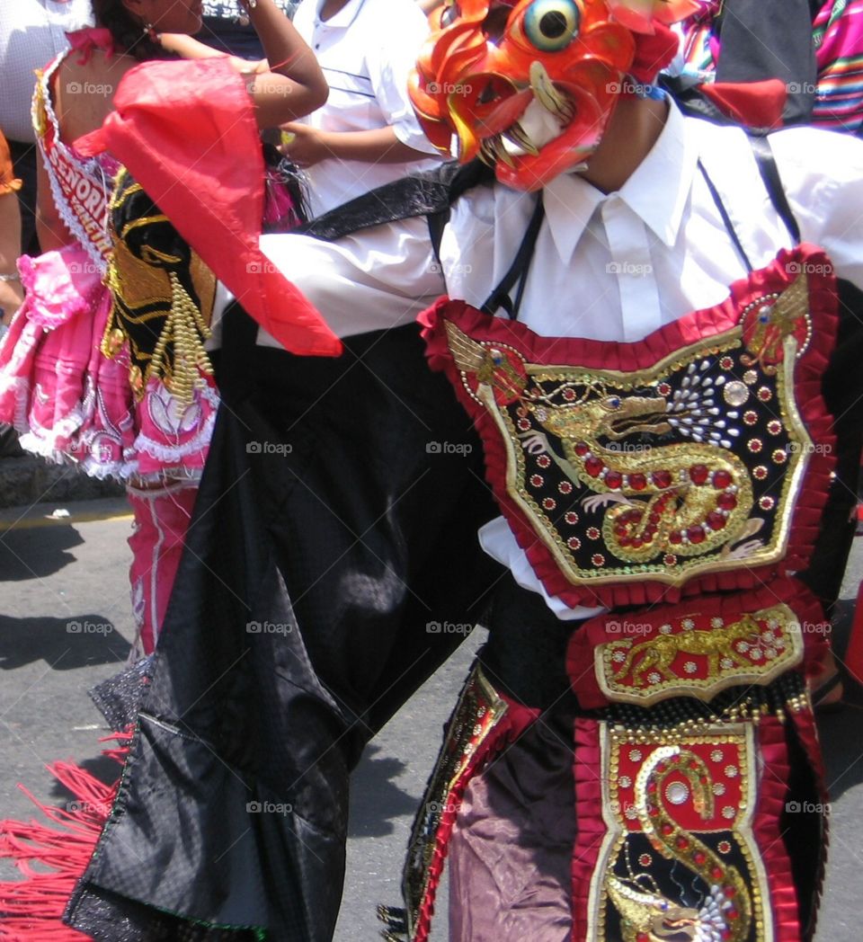 Peru. Festive Parade