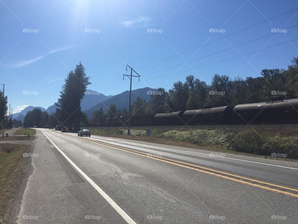 Road, Transportation System, Highway, Landscape, Asphalt