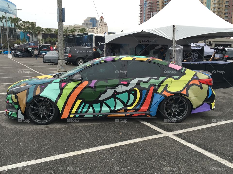 Long Beach drift event 2016 season opener 