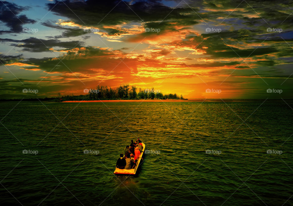 going to mutiara beach