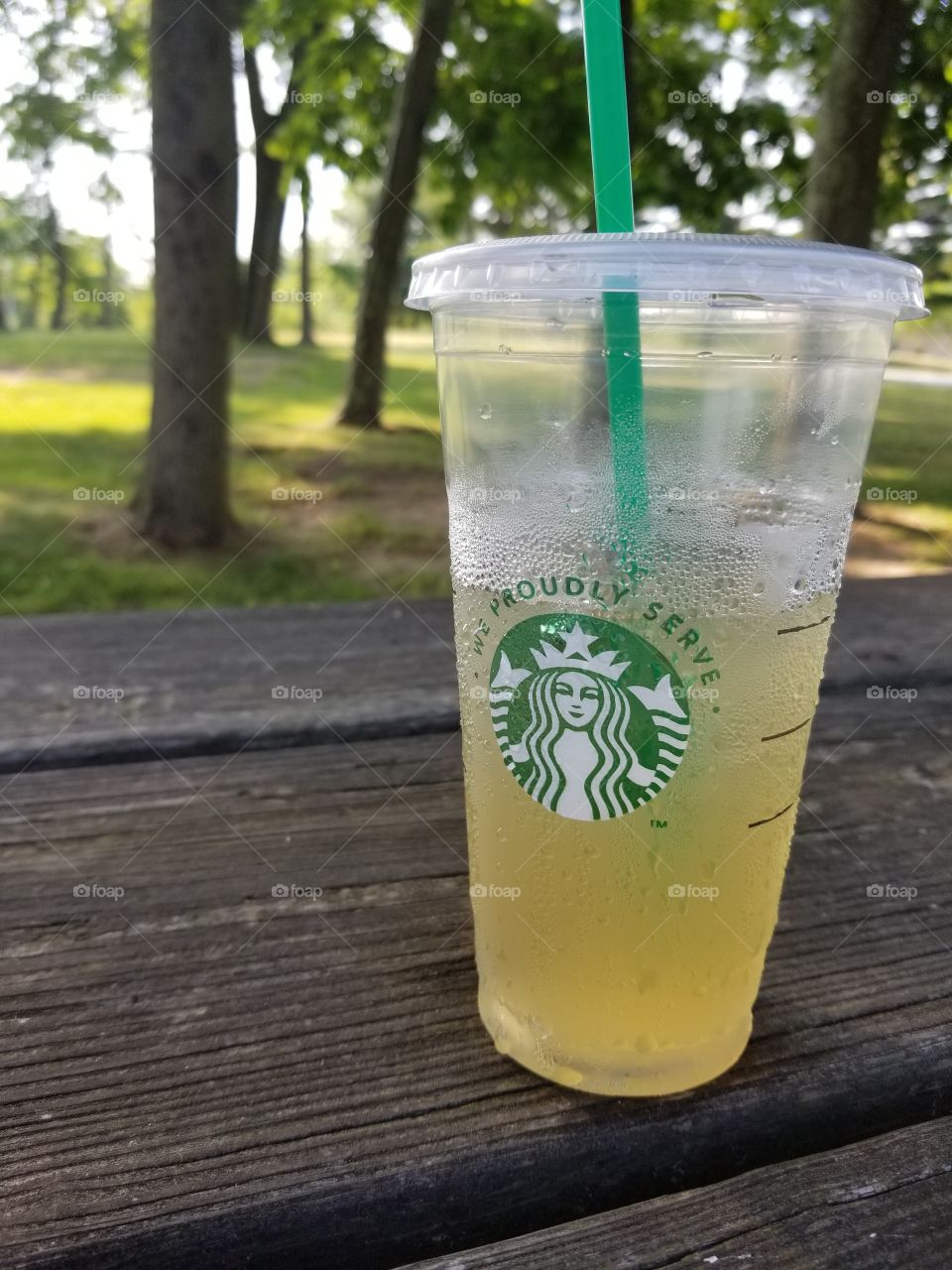 Starbucks Refreshments outdoors