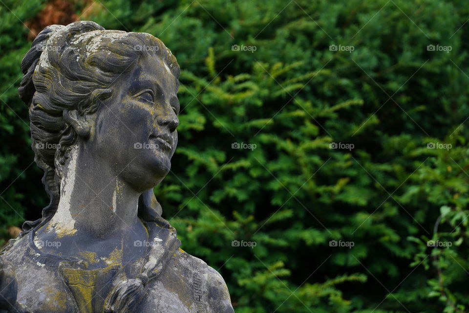 Statue in a park