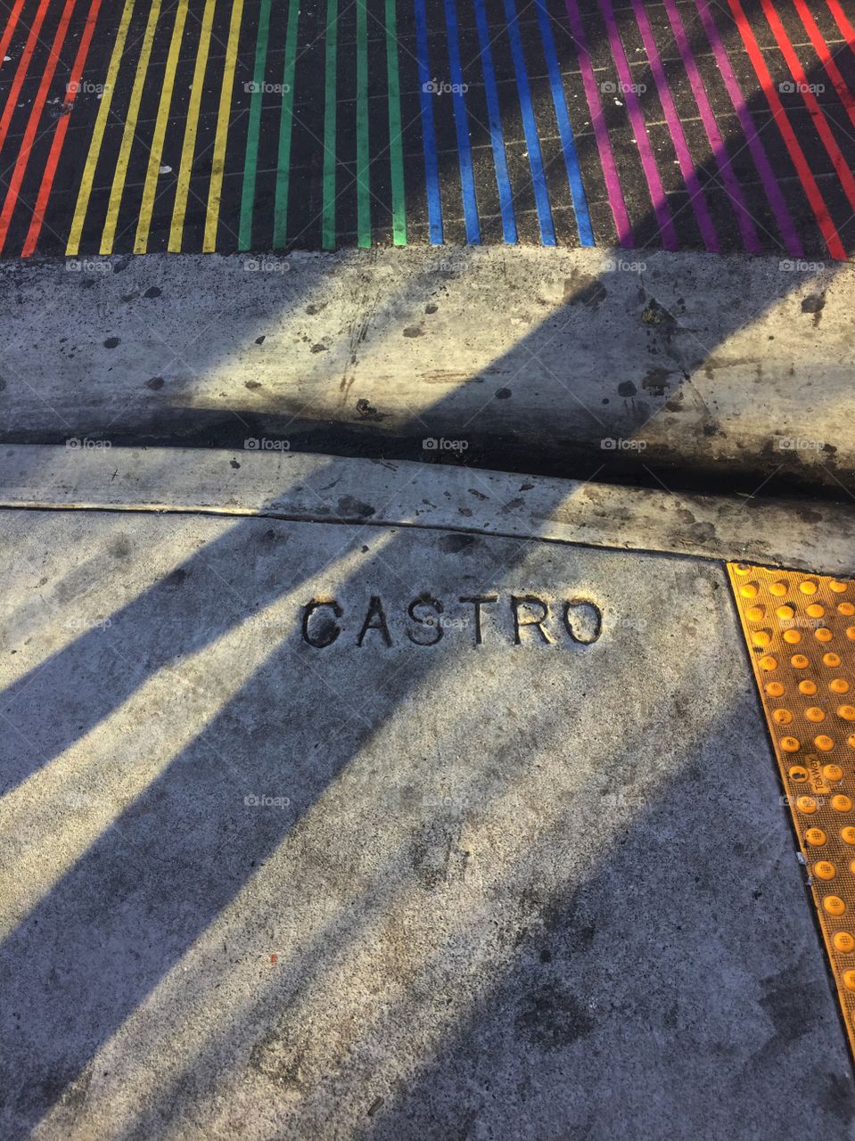 Crosswalk in castro city