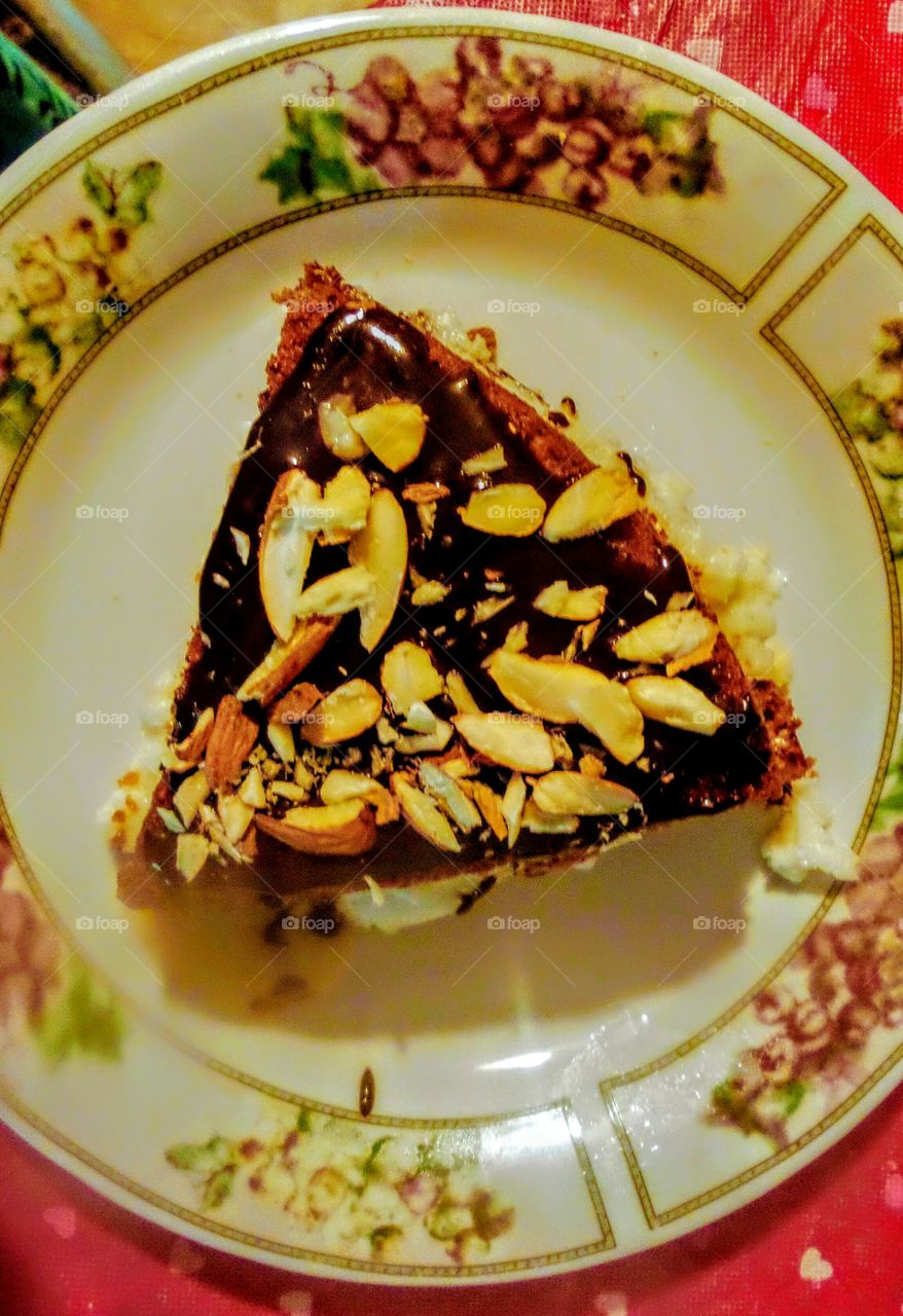 cake with nuts