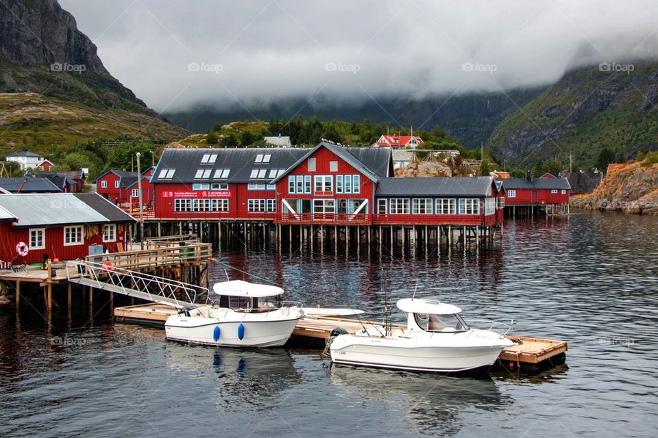 Fishing village in Archipelago