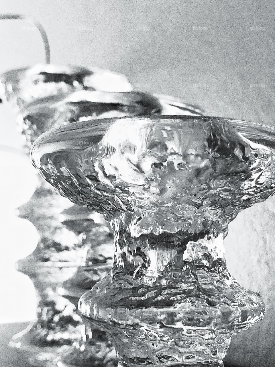 Ice or candle holder?  All in the eye of the beholder.   Playing with perspective can be fun.