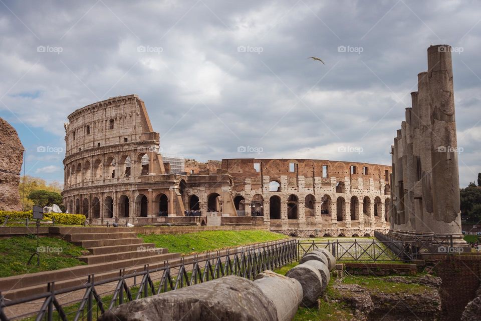 Colosseum amphitheater from Rome