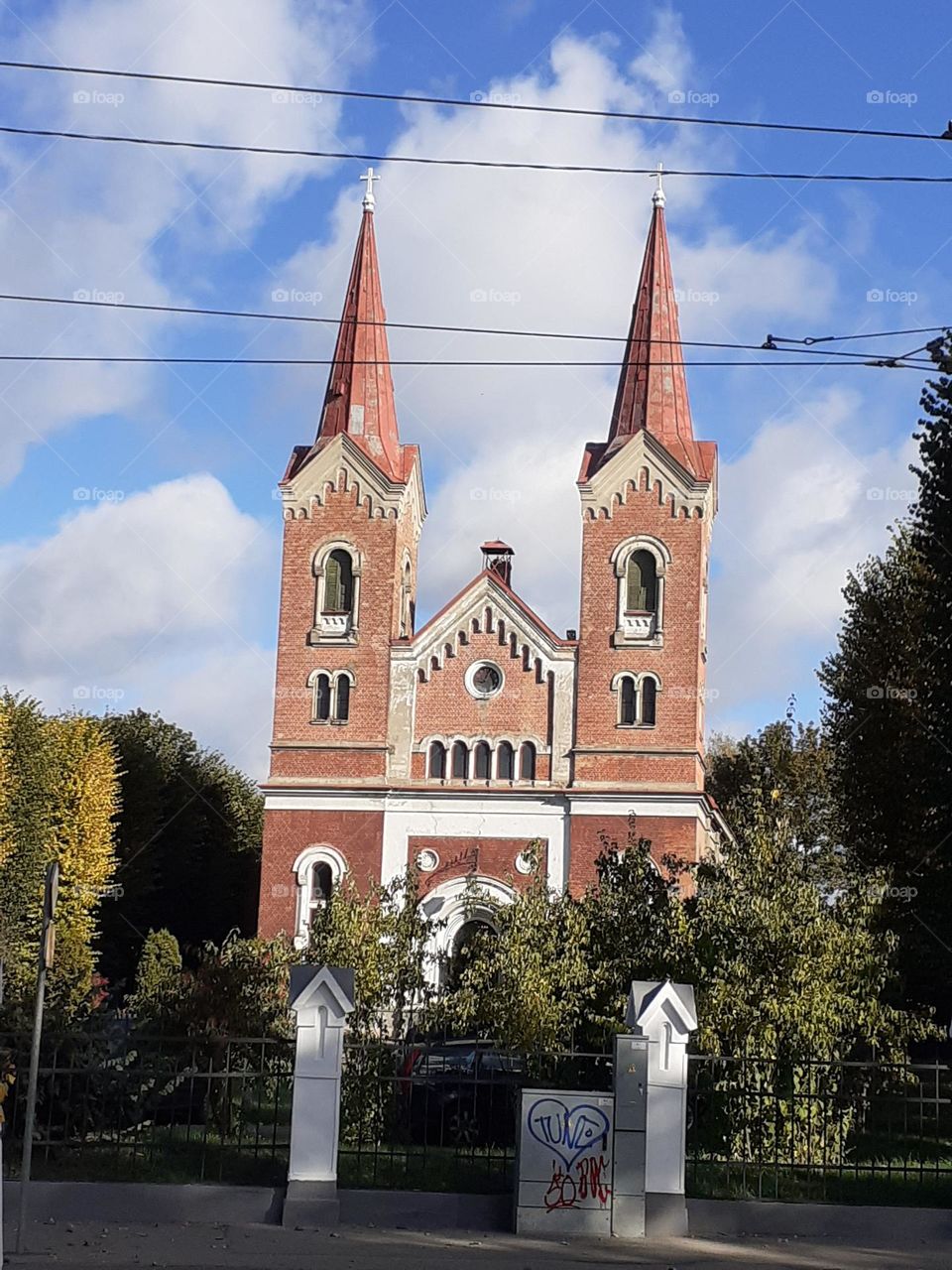 Лютеранская кирха. Рига