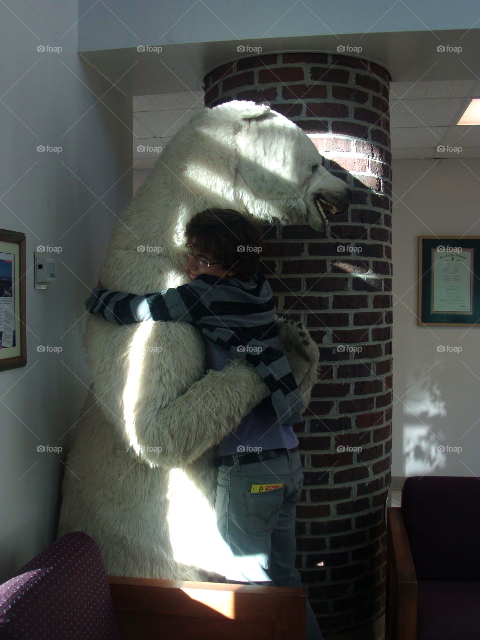 Polar bear hugs