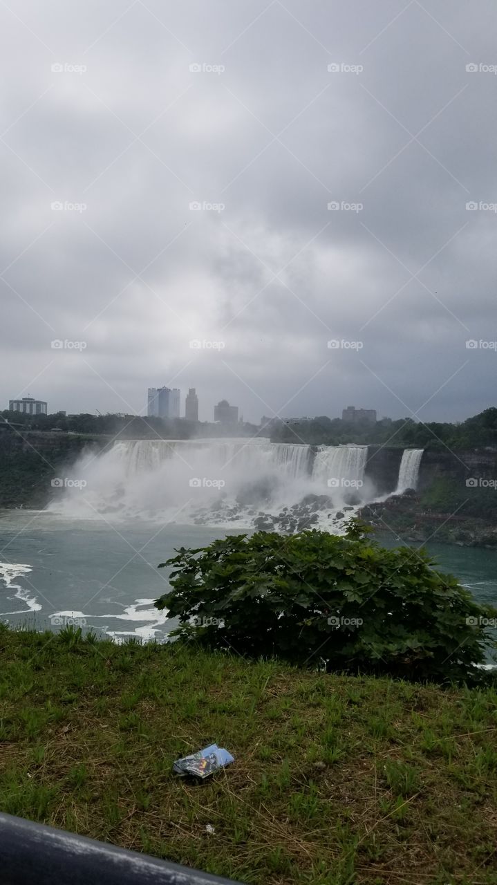 Canadian side of Niagara Falls. road trip