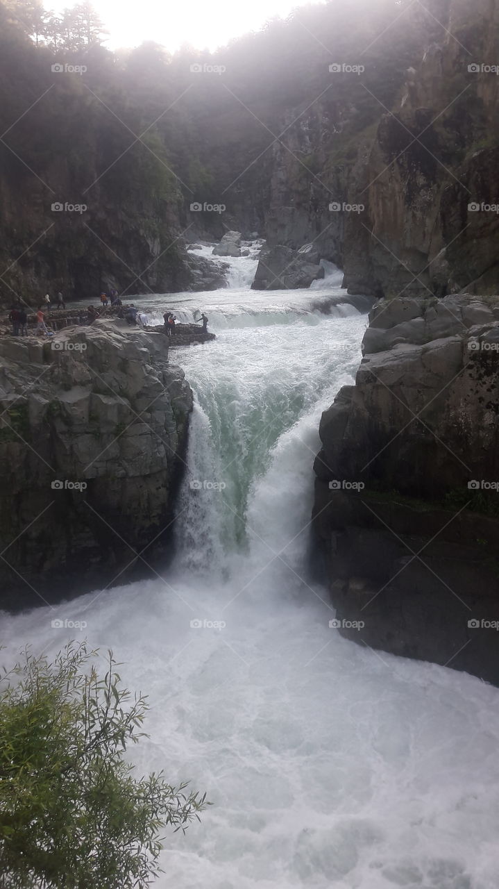 Waterfall namely "AHARBHAL".