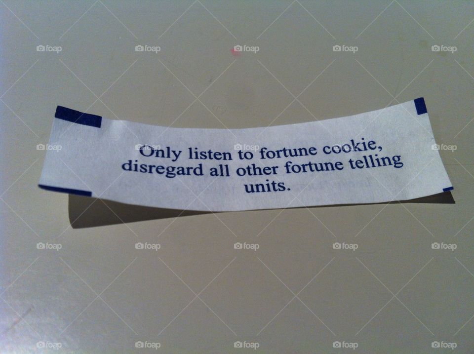 Fortune cookie