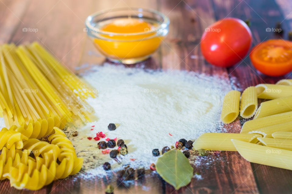 pasta food ingredients