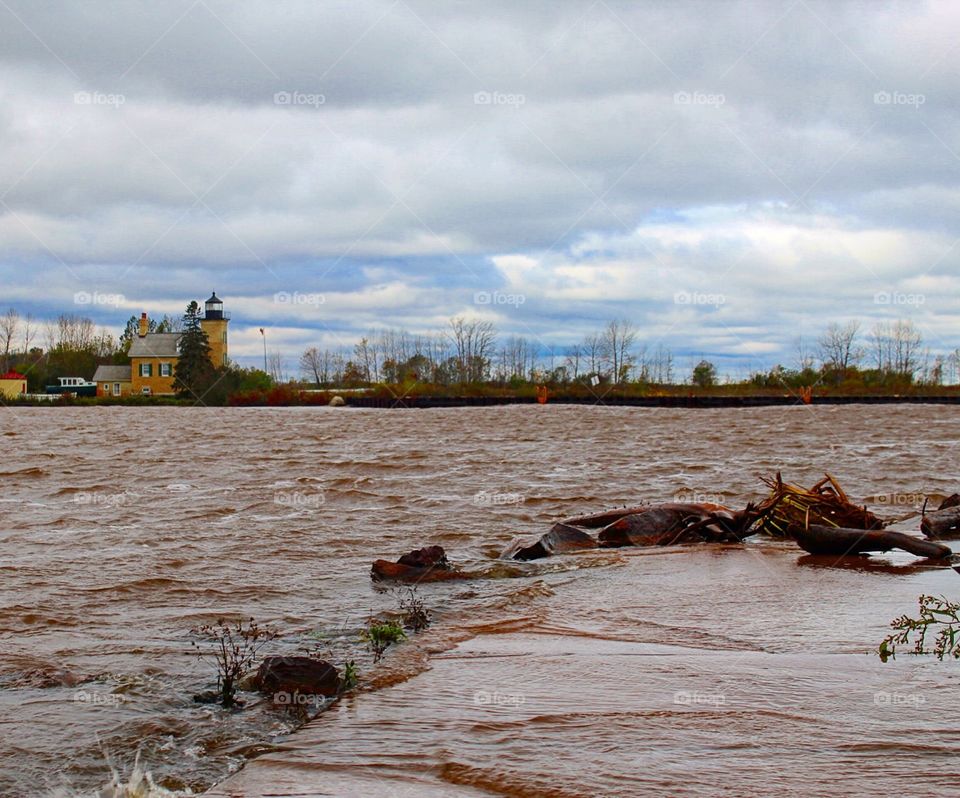 Ontonagon historical lighthouse 