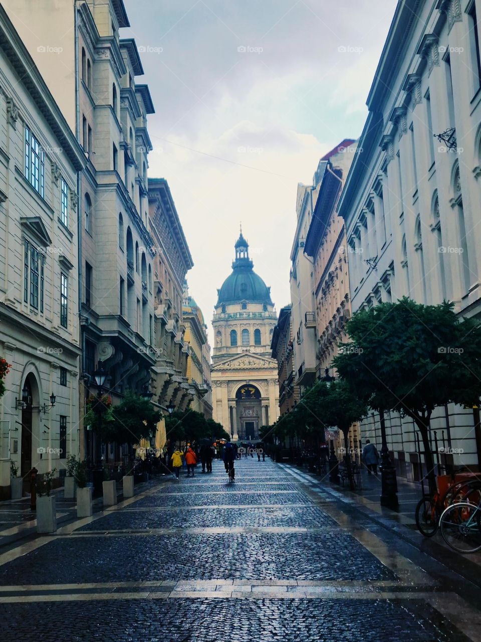 boulevard in Budapest