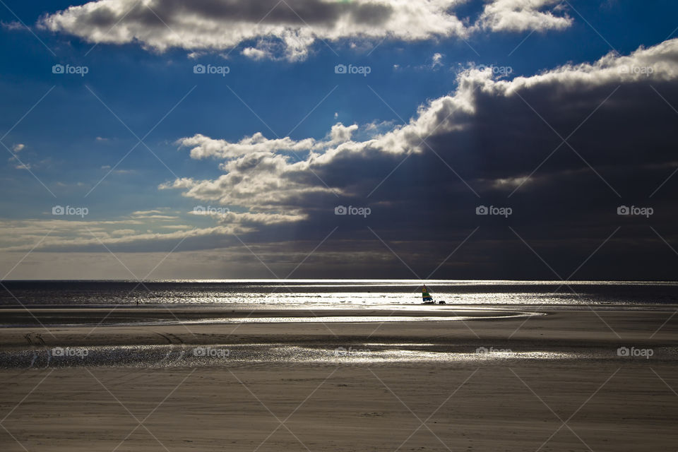 Beach skyline