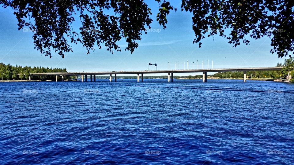 Bridge Ostersund!. A Bridge in Ostersund, Sweden.