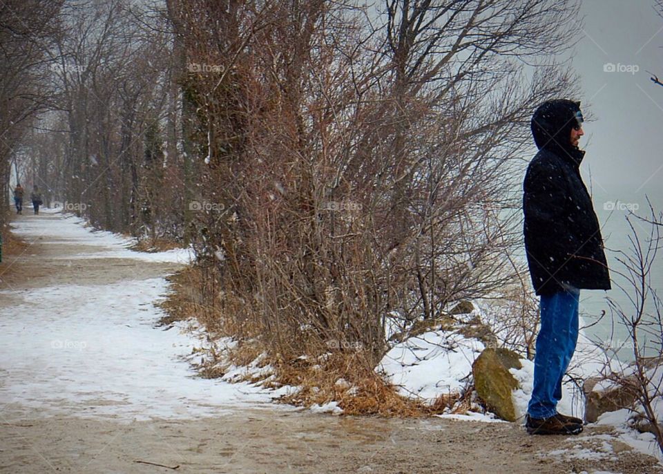 Exploring Point Pelee beach 