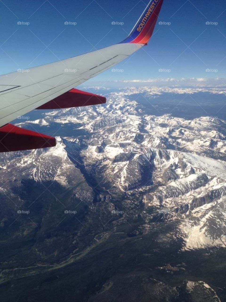 Over the Rockies