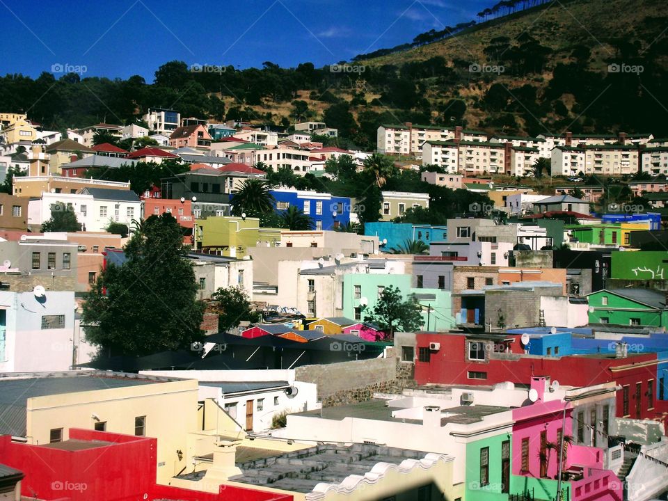 Bo-Kaap neighbourhood. Capetown S Africa