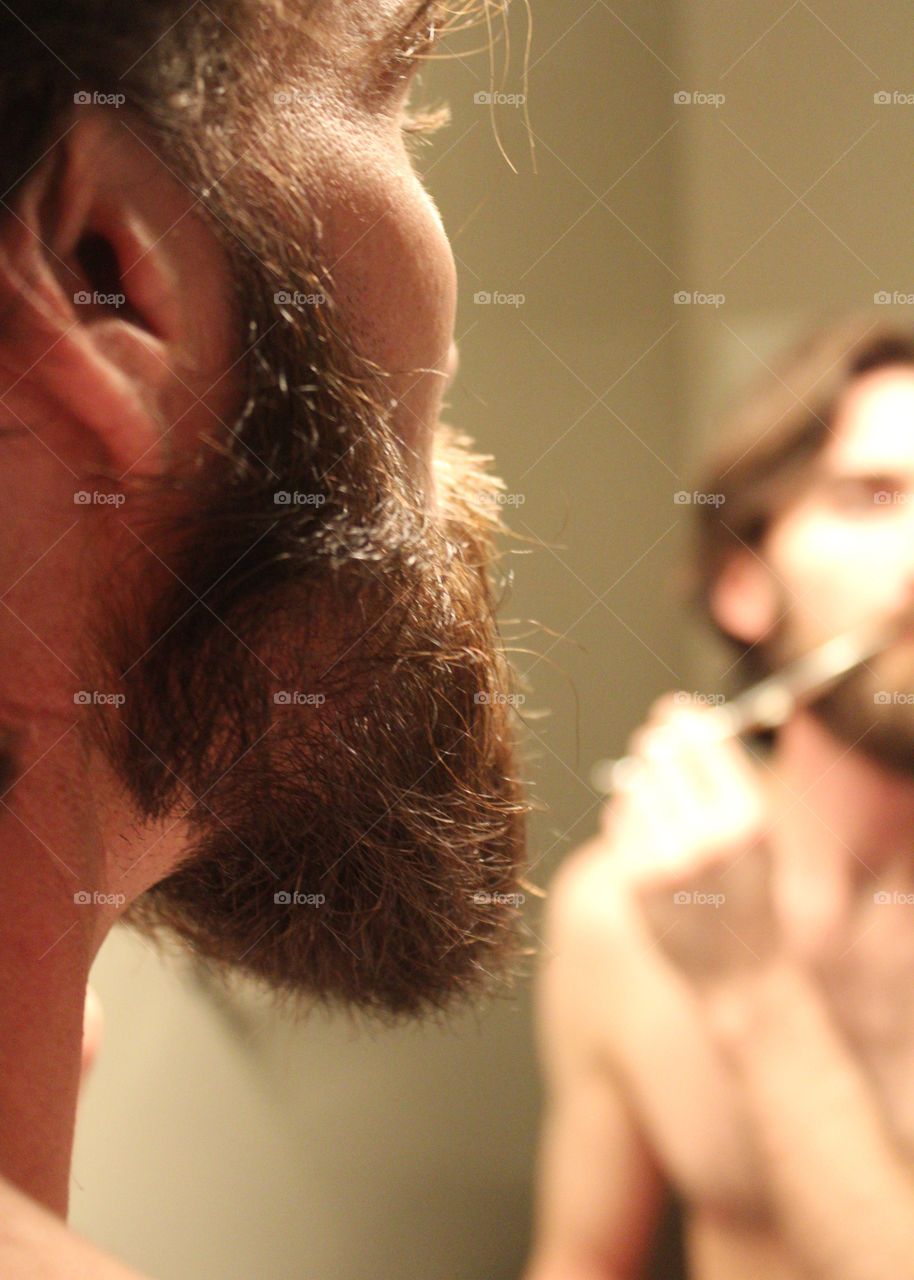 getting a perfect beard