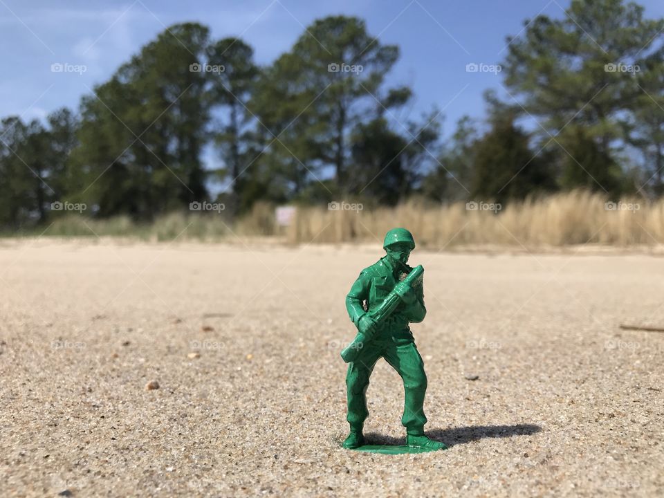 Defend the beach