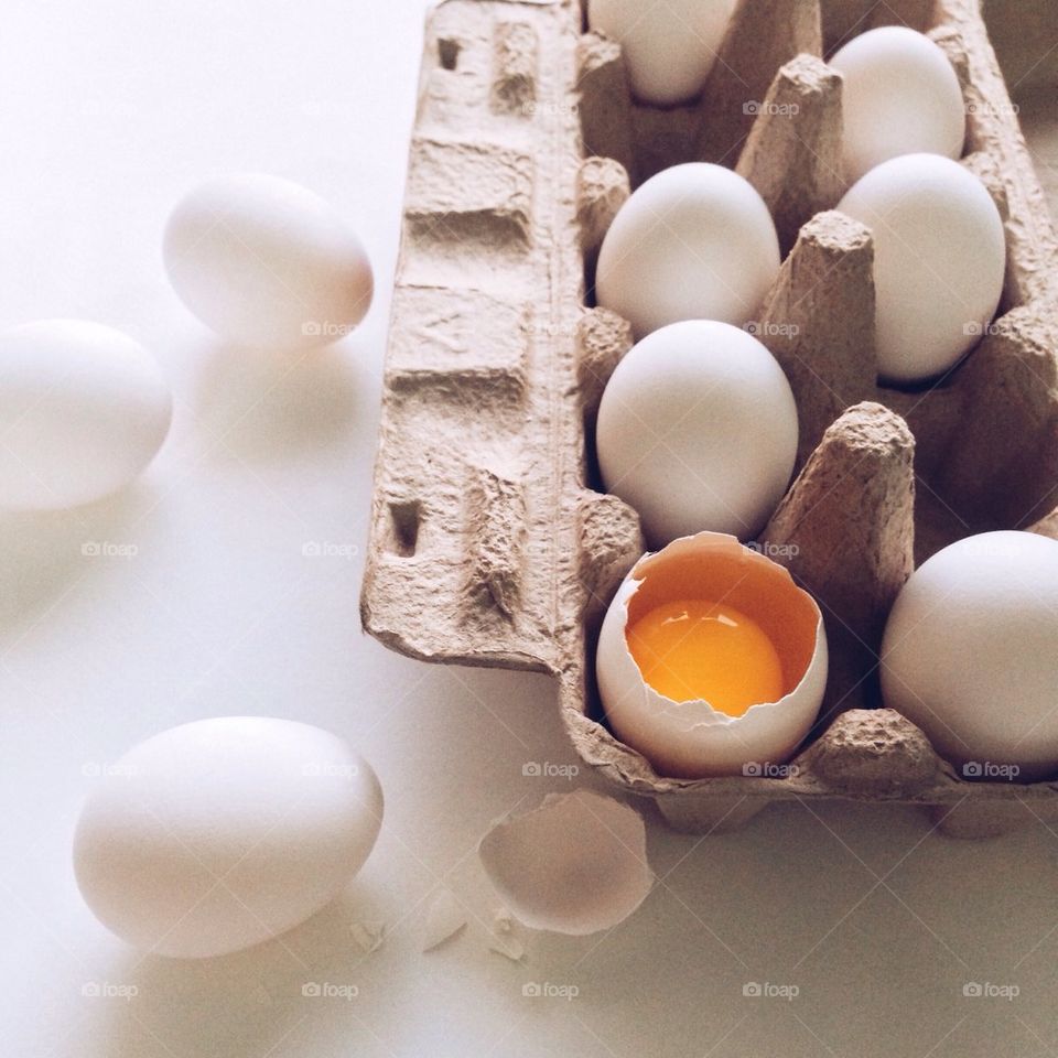 Close-up of a egg